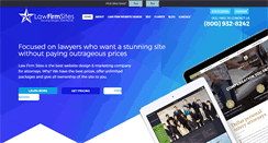 Desktop Screenshot of lawfirmsites.com